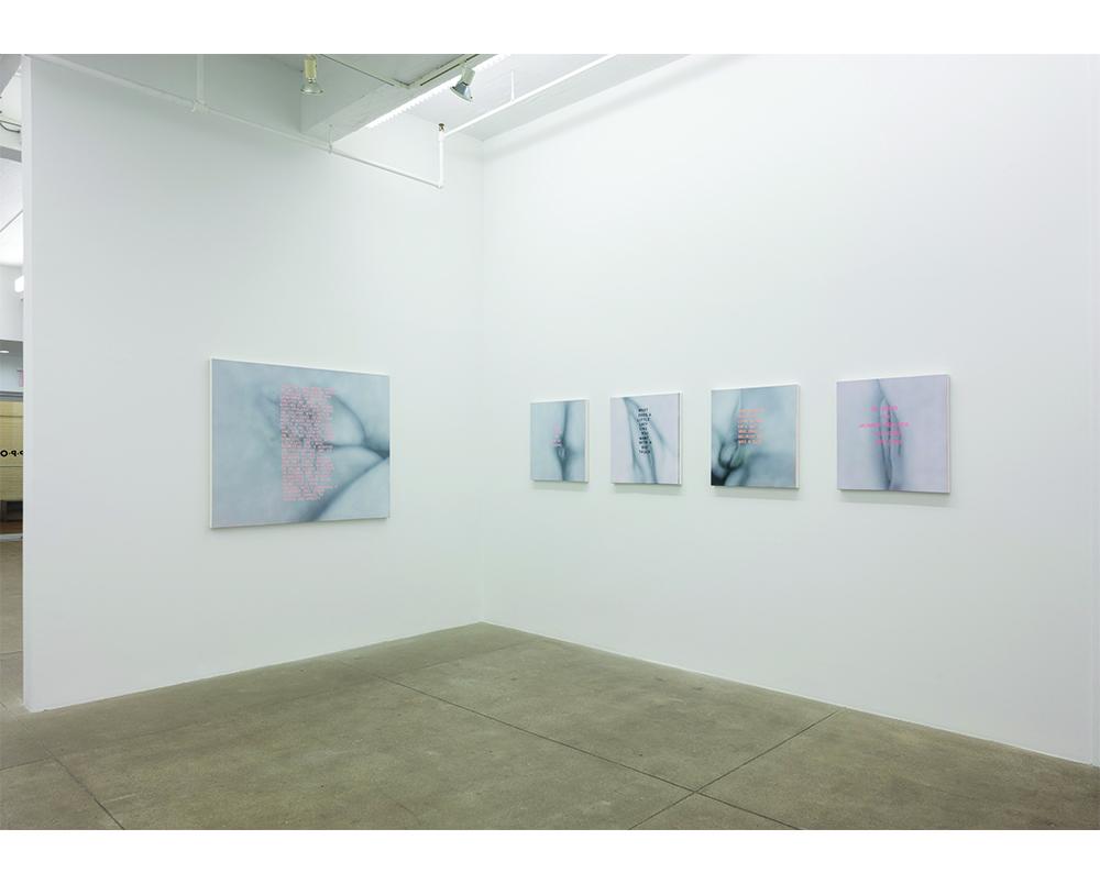 Installation View - Will She Ever Shut Up?