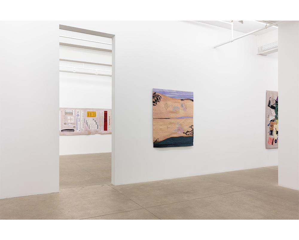 Installation View - used tape 