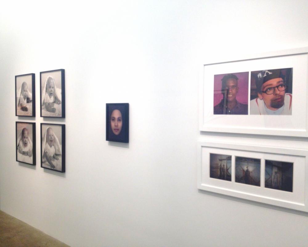 View (from right) of COLORS magazine, Veruschka Lehndorff/ Holger Trulzsch, Nancy Burson and Adele Crawford 