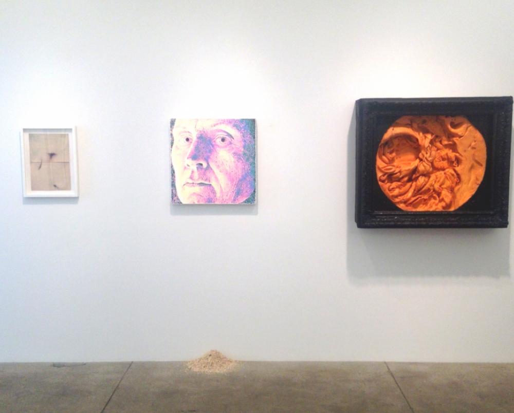 Installation view from left: Stephen Irwin, Robin F. Williams and Jeanne Silverthorne