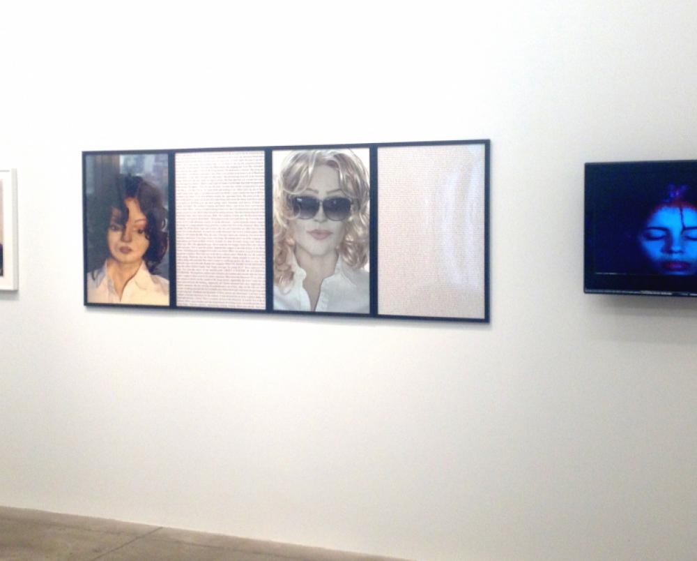 Installation view from left: Lynn Hershman Leeson, Heide Hatry and Ana Mendieta