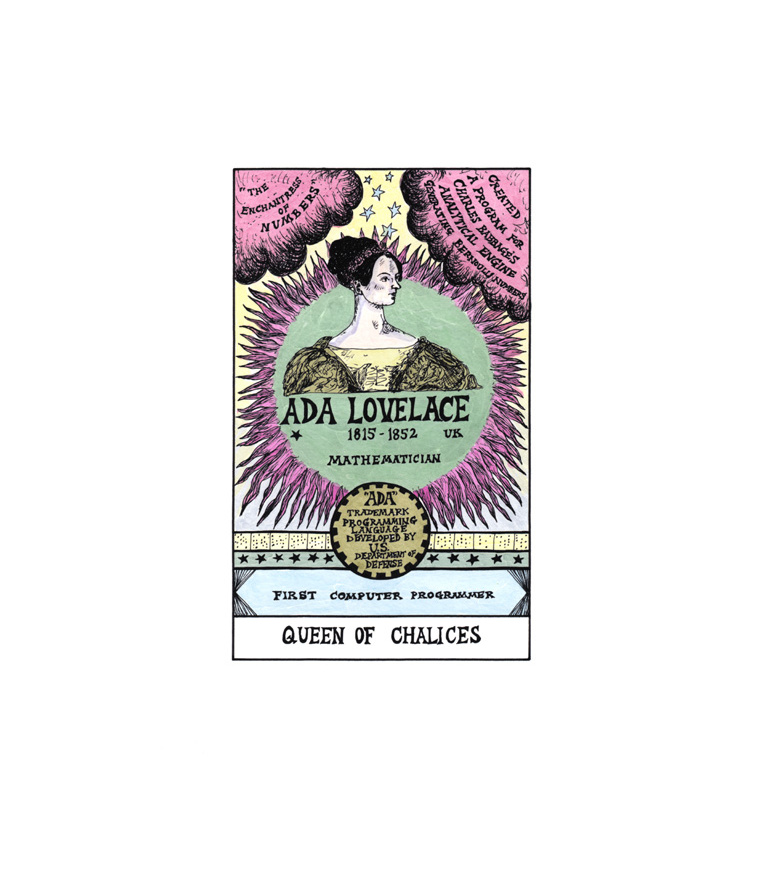 Queen of Chalices - Ada Lovelace 2009-11