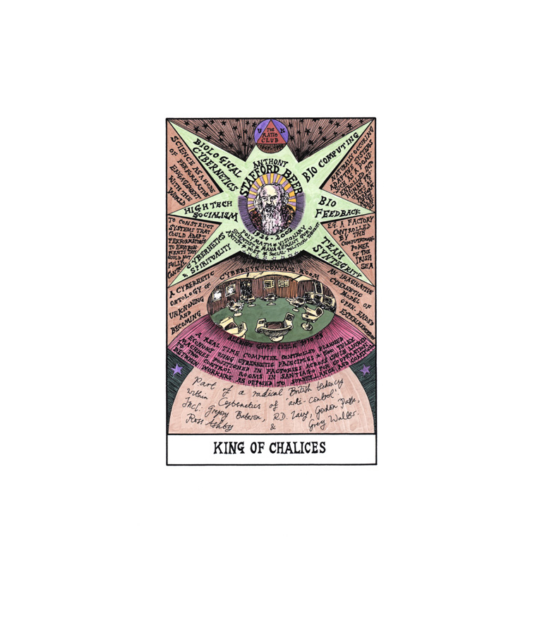 King of Chalices - Stafford Beer (tarot) 2009-11