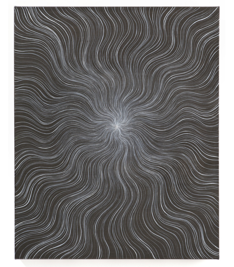 Untitled (Gray Wavy Ray)