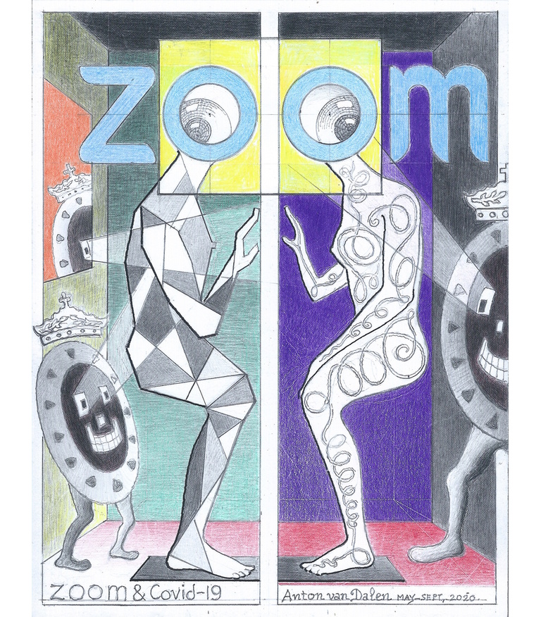 zoom & covid 19, 2020