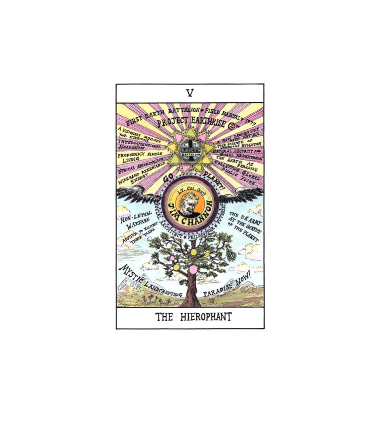 V The Hierophant- Jim Channon (Tarot) 2009/11