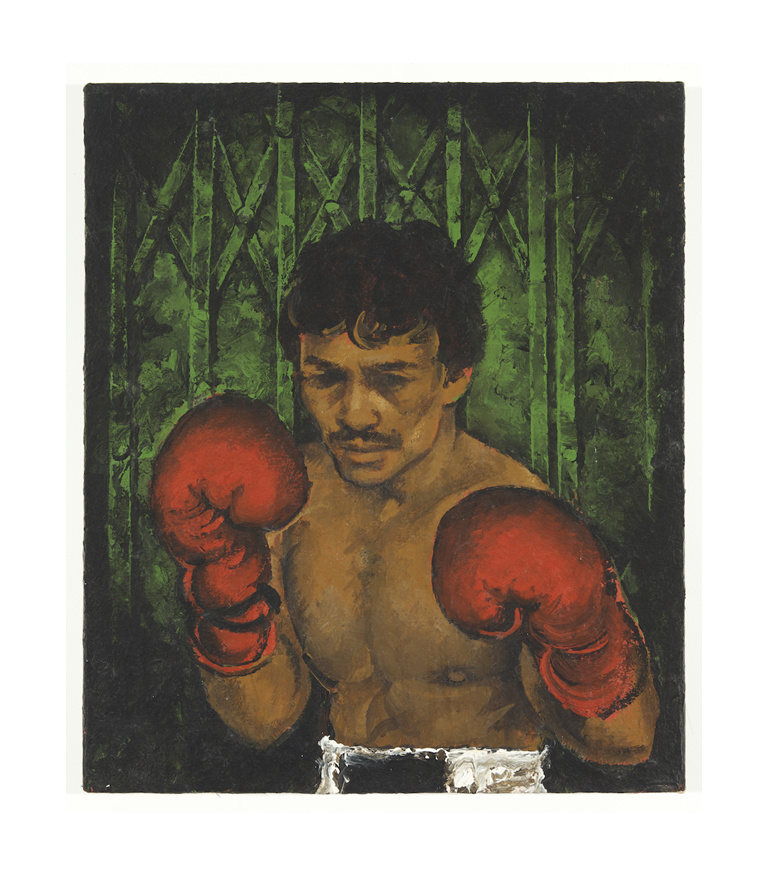 Portrait of Roberto Duran 1990