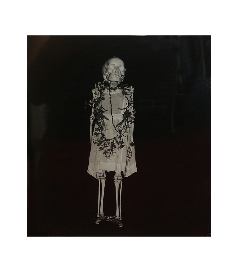 Untitled (skeleton child photo) 1985