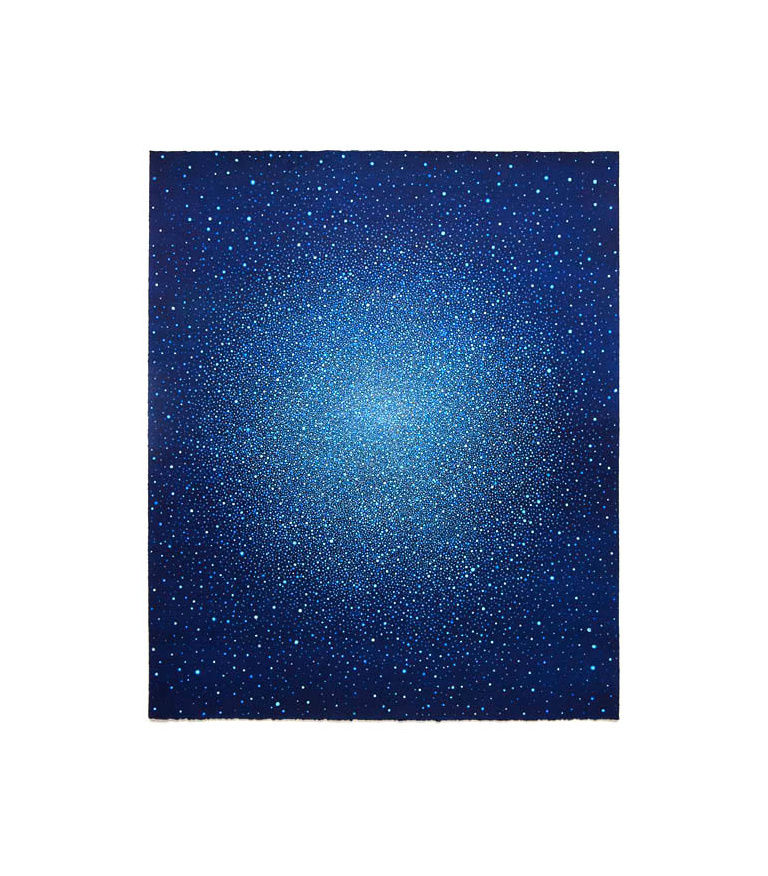 Untitled (blue sun #3) 2011