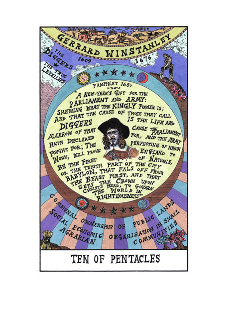 Ten of Pentacles - Gerrard Winstanley (tarot) 2009-11