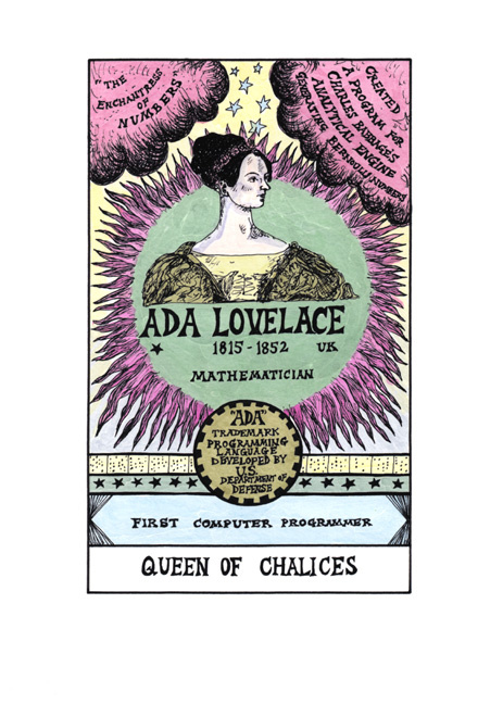 Queen of Chalices - Ada Lovelace 2009-11