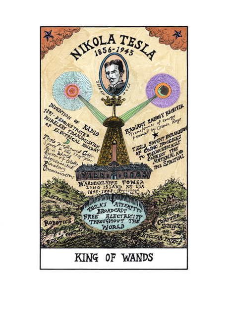 King of Wands - Nikola Tesla 2009-11