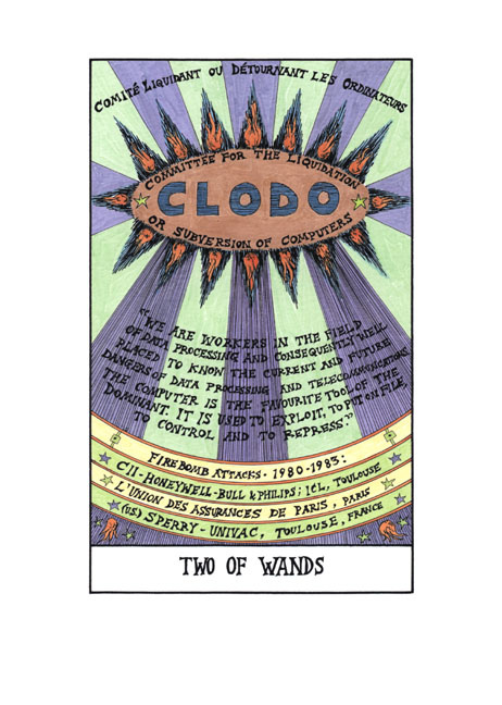 Two of Wands - CLODO (tarot) 2009-11