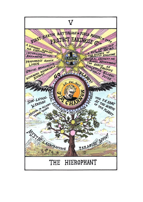 V The Hierophant- Jim Channon (Tarot) 2009/11