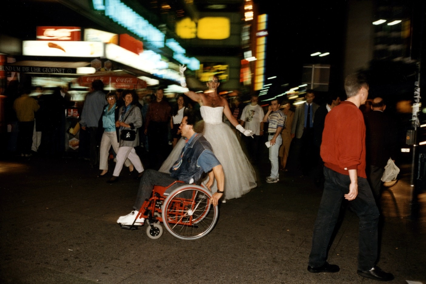 Man Passing Patina in Wheelchair_1993