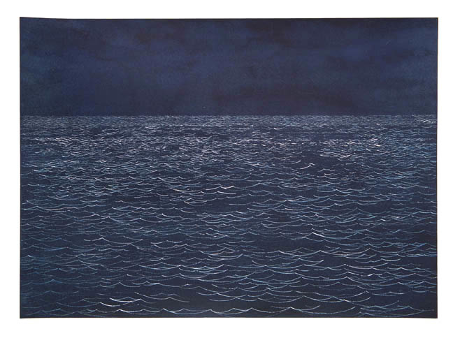 Untitled (night ocean) 2011