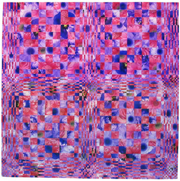 Untitled from the Tapestry Series (purple red) 2006