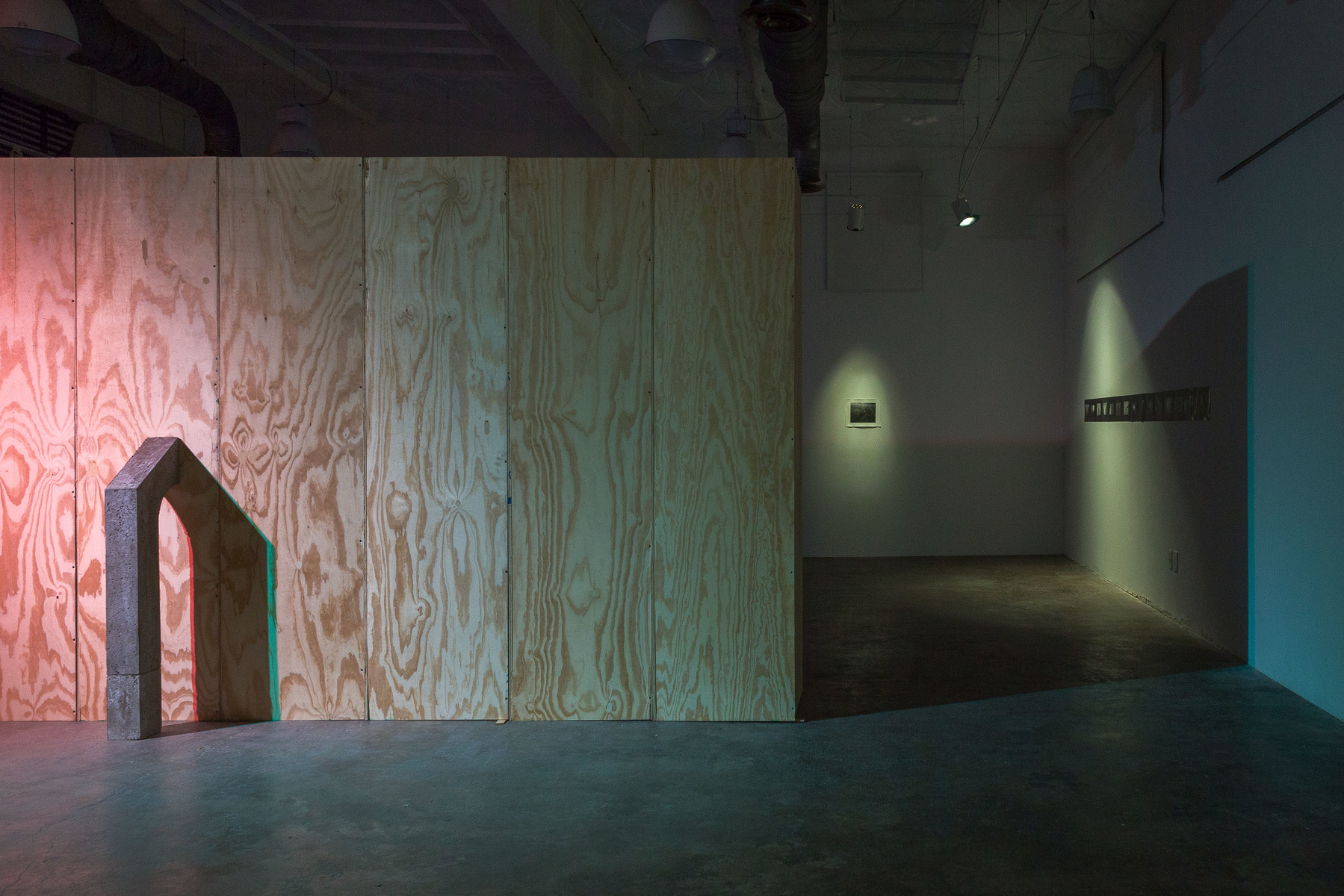 Installation View 2 from Reclaimed Empire/The Unseen Obelisk 